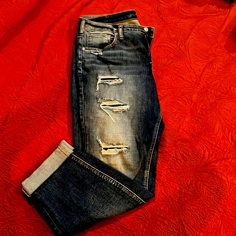 Silver jeans